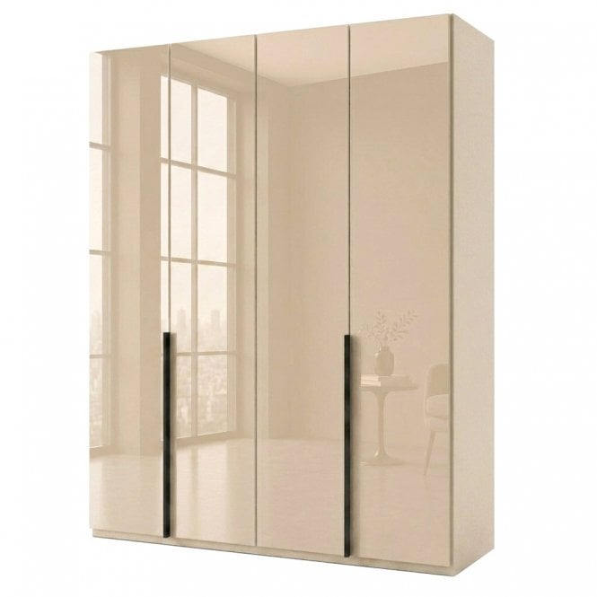 Daytona 200cm 4 Door All Glass Hinged Robe