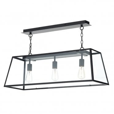 Derwent 3 Light Bar Pendant