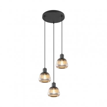 Dunmere 3 Light 37.5cm Pendant