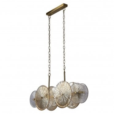 Eamont 10Lt Bar Pendant Bronze