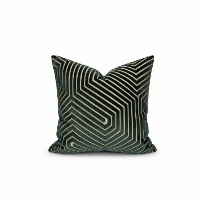 Enzo Emerald Velvet Cushion