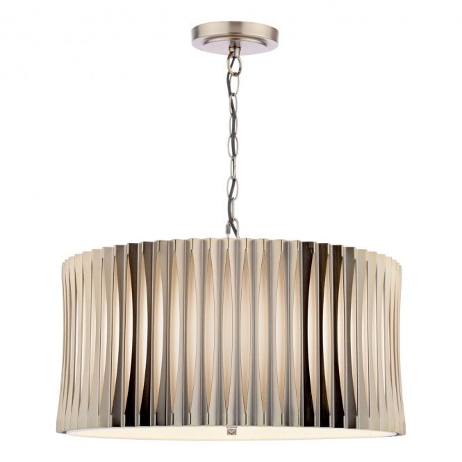 Erato Layered Metalwork 3 Light Pendant