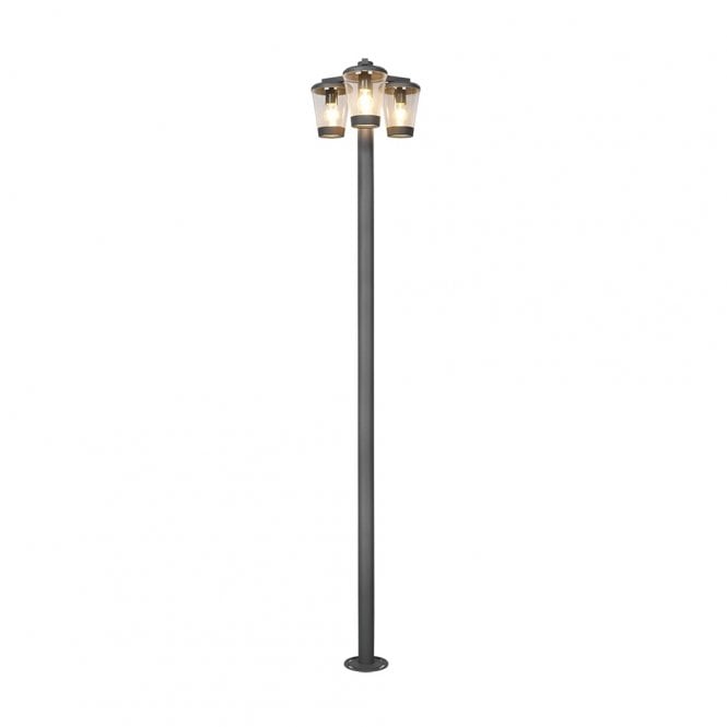 Fairford 3 Light 44.6cm Post Light