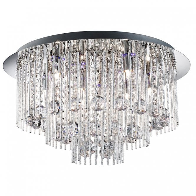 Frinton 8Lt Flush Chrome
