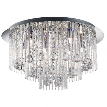 Frinton 8Lt Flush Chrome