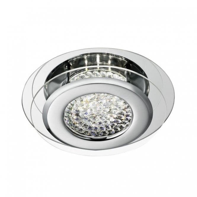 Garrigill Led Flush Chrome