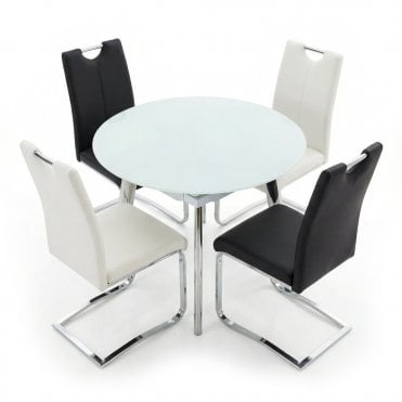 Geneva Dining Set - Table & 4 Chairs
