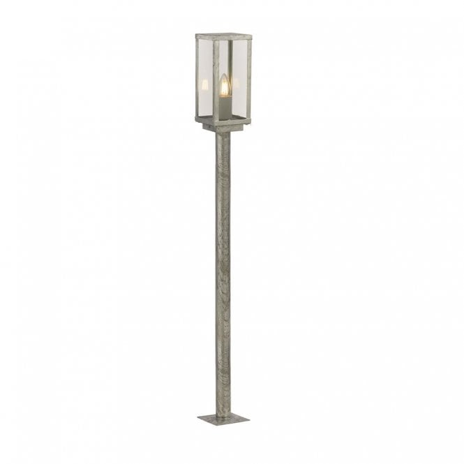 Grasmoor Outdoor Post Galvanised Silver 90cm
