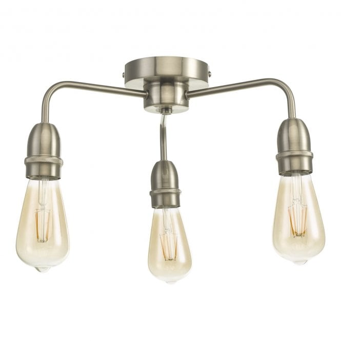 Grayrigg 3 Light Flush Ceiling Light