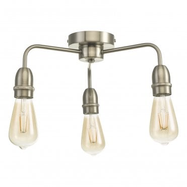 Grayrigg 3 Light Flush Ceiling Light