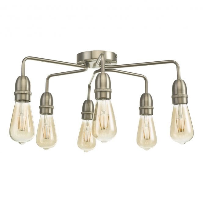 Grayrigg 6 Light Flush Ceiling Light