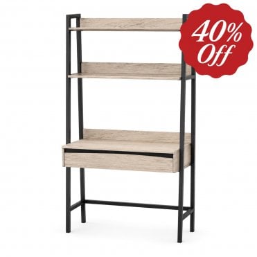 Harlem Desk with Bookcase