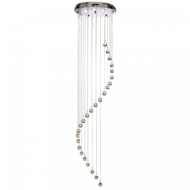 Hastings 5Lt Multi Drop Pendant Chrome