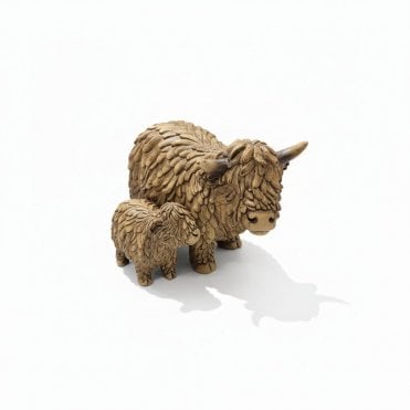 Highland Cow & Calf