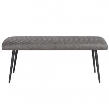 Hilton Dining Bench - Grey