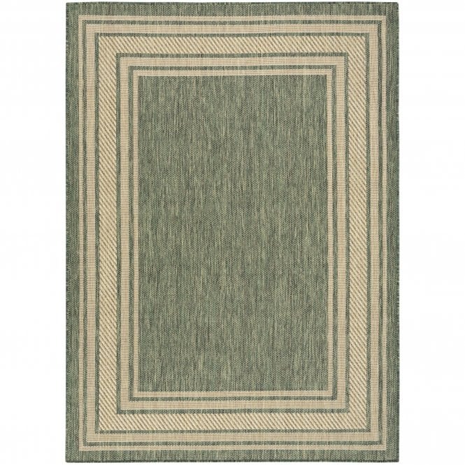Horizon 03 Green Outdoor Rug