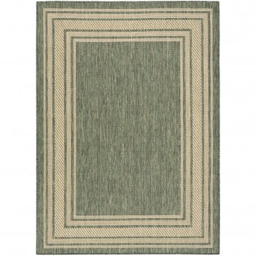 Horizon 03 Green Outdoor Rug