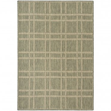 Horizon 04 Green Outdoor Rug