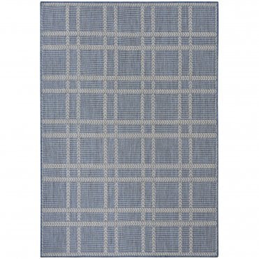 Horizon 04 Navy Outdoor Rug