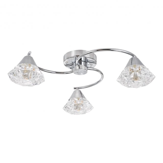 Hows 3 Light Flush Ceiling Light
