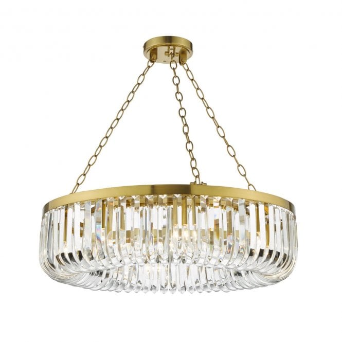 Ione Crystal Detail 8 Light Pendant