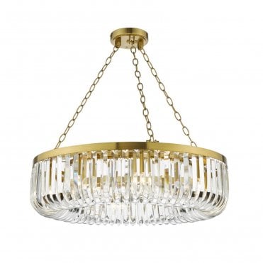 Ione Crystal Detail 8 Light Pendant