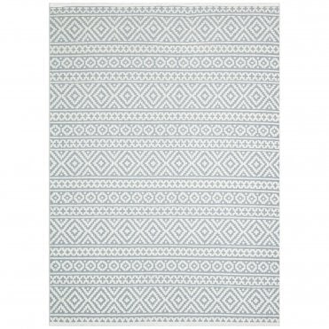 Jazz 02 Blue E Outdoor Rug