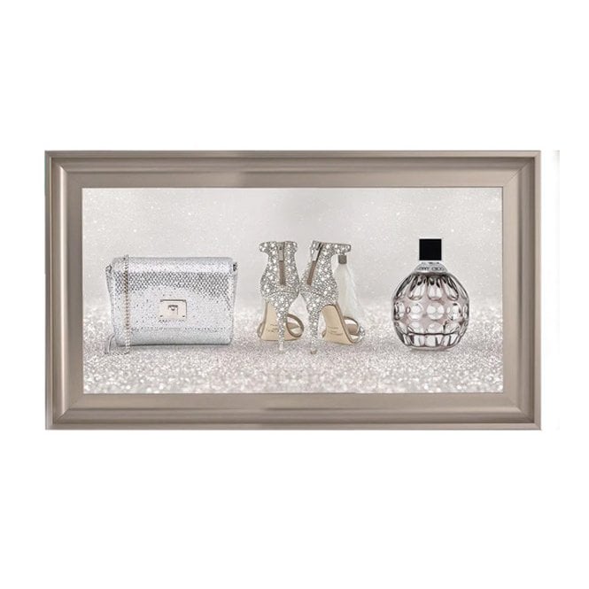 Jimmy choo triple - Champagne venice frame - Liquid art