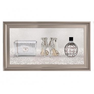Jimmy choo triple - Champagne venice frame - Liquid art