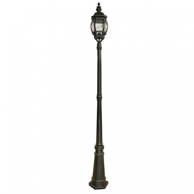 Keynsham Outdoor Post Black 221cm