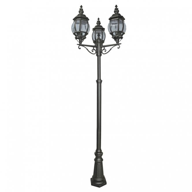 Keynsham Outdoor Post Black