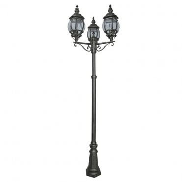 Keynsham Outdoor Post Black