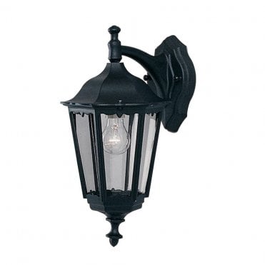 Keynsham Outdoor Wall Light Black Down