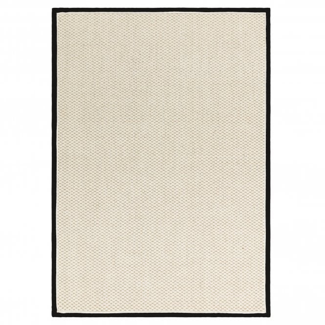 Korra Double Loop Charcoal Cream Rug
