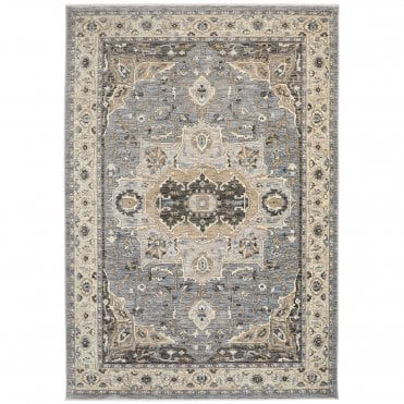 Legacy Blue/Beige Rug