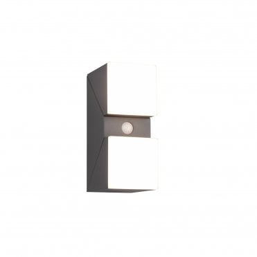 Lisbon 2 Light LED Wall Light PIR