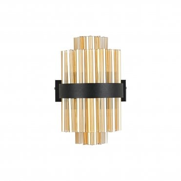 Lucia 4 Light Wall Light Amber