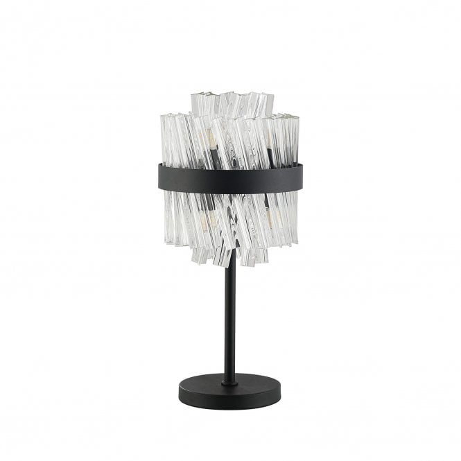 Lucia 6 Light Table Lamp Clear