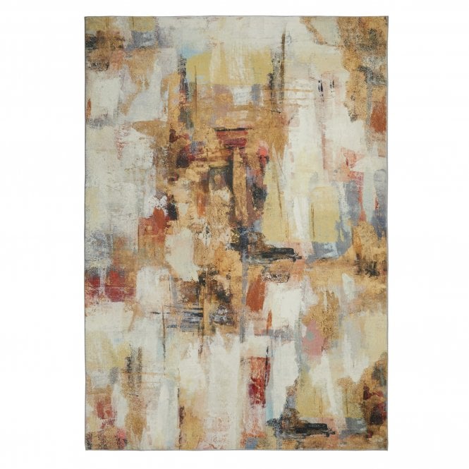 Lux Washable Beige Multicolour