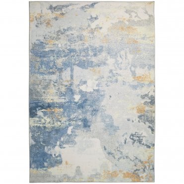Lux Washable Grey Yellow