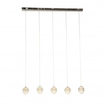 Medlock 5Lt Bar Pendant Chrome