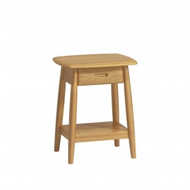Milan 1 Drawer Bedside
