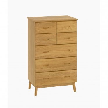 Milan 4 over 3 Drawer Chest