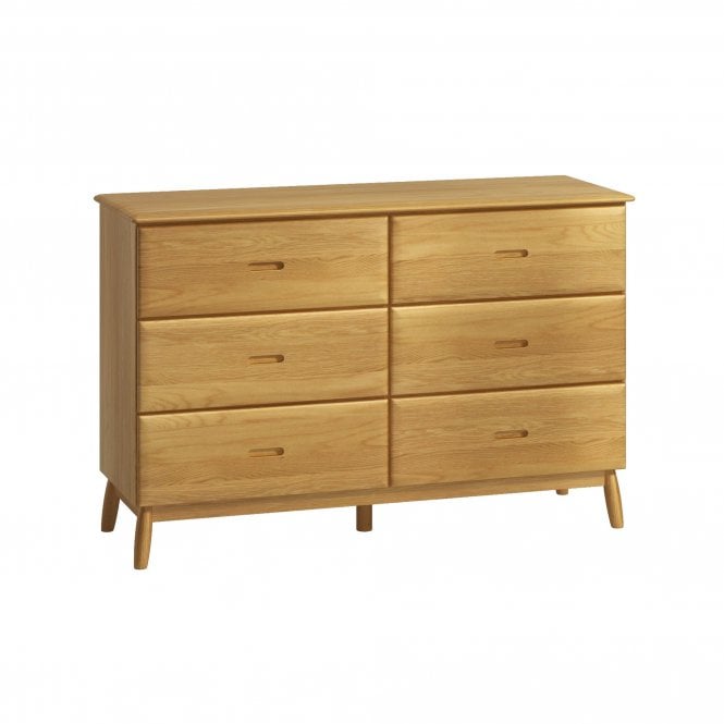 Milan 6 Drawer Wide Chest