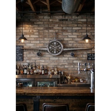 Monoplane Wall Clock 3
