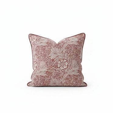 Morris & Co Russet Marigold Cushion