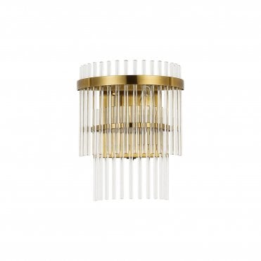 Mya 2 Light Wall Light Clear