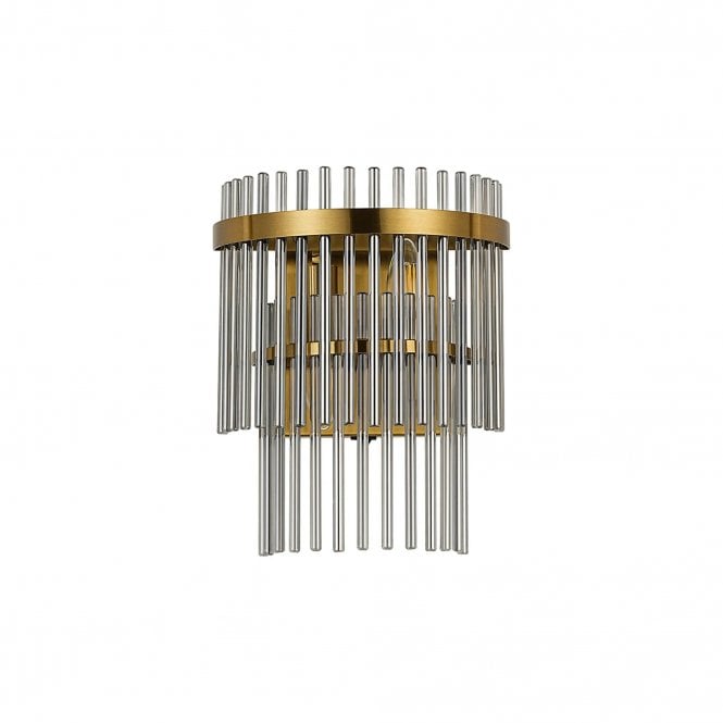 Mya 2 Light Wall Light Smoked