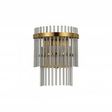 Mya 2 Light Wall Light Smoked