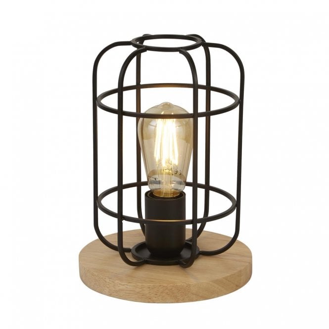 Nateby Table Lamp Matt Black